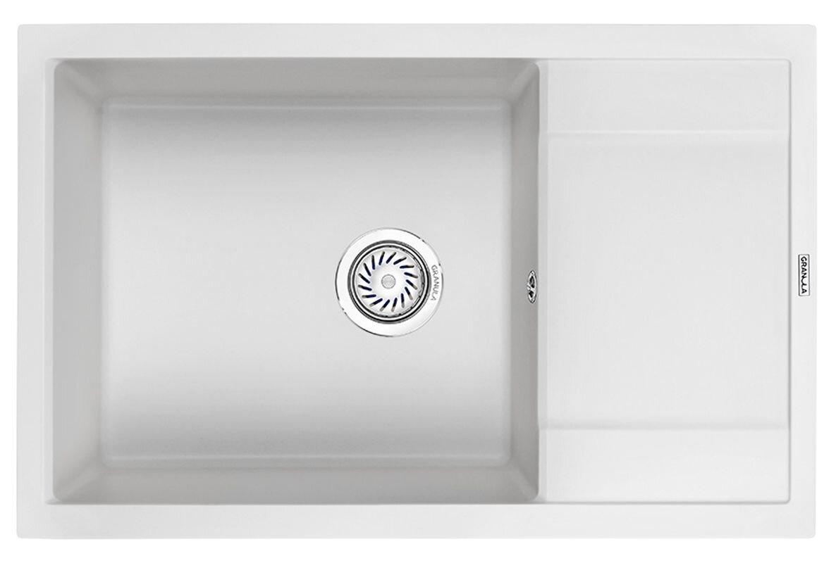 Изображение товара Кухонная мойка Granula GR-7805 Арктик 7805wh с диспоузером