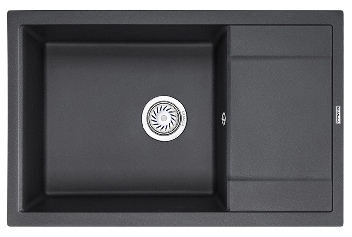 Изображение товара Кухонная мойка Granula GR-7805 7805bl, черный матовый