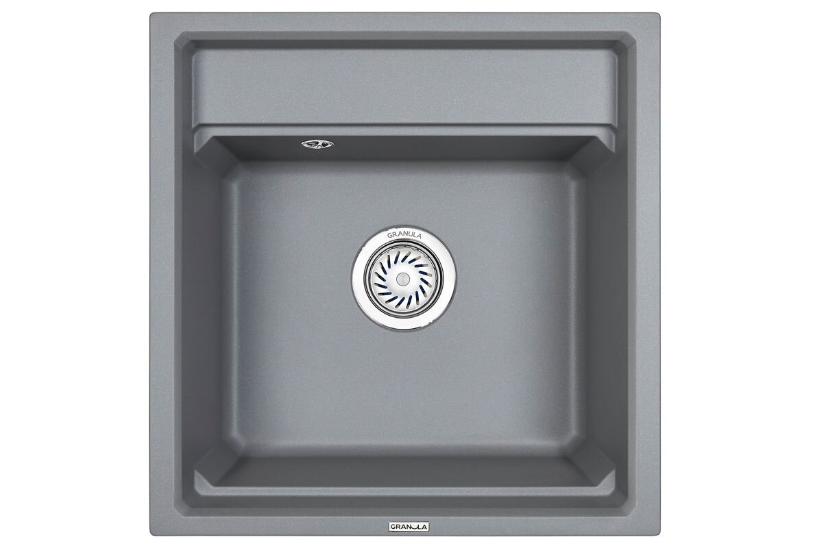 Изображение товара Кухонная мойка Granula Kitchen Space 50 см, алюминиум