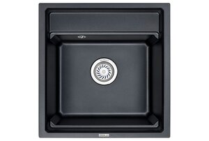 Изображение товара Кухонная мойка Granula Kitchen Space 50 см, шварц
