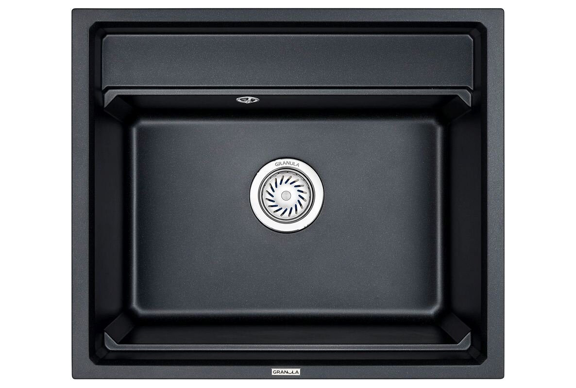 Изображение товара Кухонная мойка Granula Kitchen Space 6003, 60 см, шварц