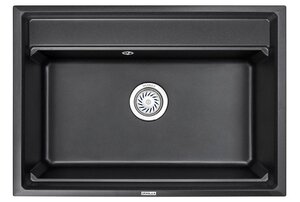 Изображение товара Кухонная мойка Granula Kitchen Space 75 см, чёрный, 7301