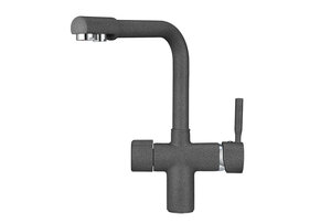 Изображение товара Смеситель кухонный Granula GR-2088 2088bg с подключением к фильтру графит