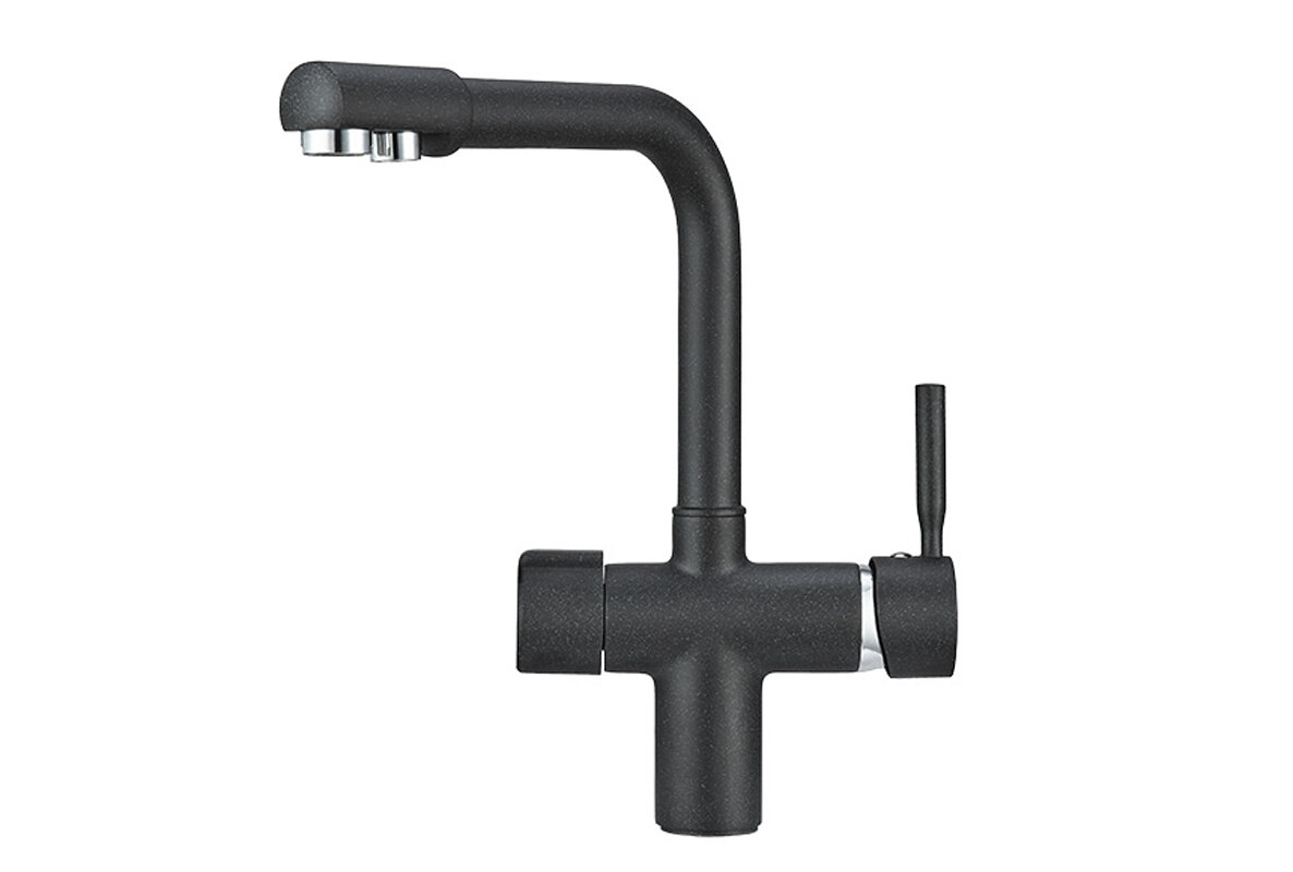 Изображение товара Смеситель Granula GR-2088 с подключением к фильтру черный