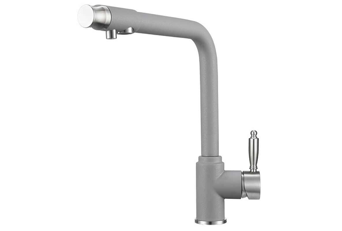 Изображение товара Смеситель для кухонной мойки Granula GR-2301 2301al с подключением к фильтру