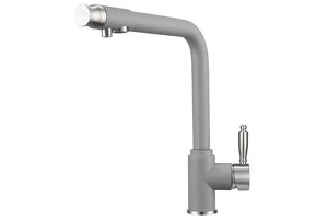 Изображение товара Смеситель Granula GR-2301 2301al, для кухонной мойки, с подключением к фильтру, алюминиум Изображение товара Смеситель Granula GR-2301 2301al, для кухонной мойки, с подключением к фильтру, алюминиум