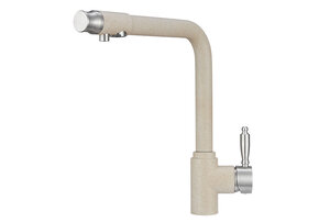 Изображение товара Смеситель Granula GR-2301 2301pr, для кухонной мойки, с подключением к фильтру, пирит