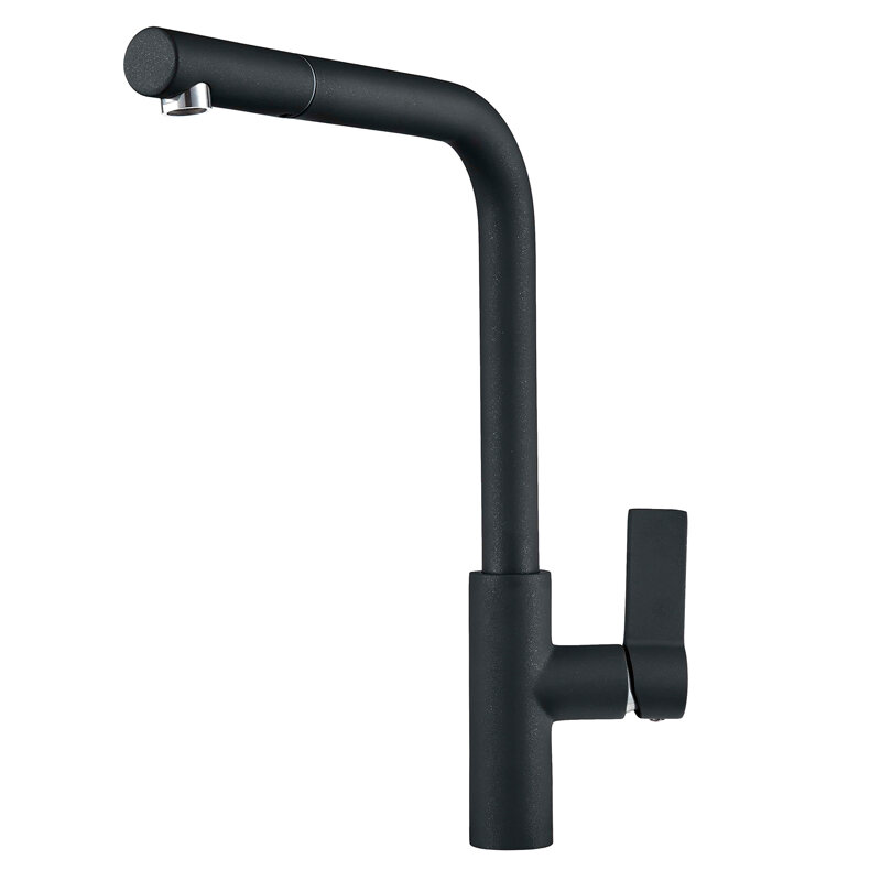 Изображение товара Смеситель Granula GR-2502 2502sv, для кухонной мойки, шварц