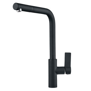 Изображение товара Смеситель для кухонной мойки Granula GR-2502 2502sv черный 5 лет гарантии