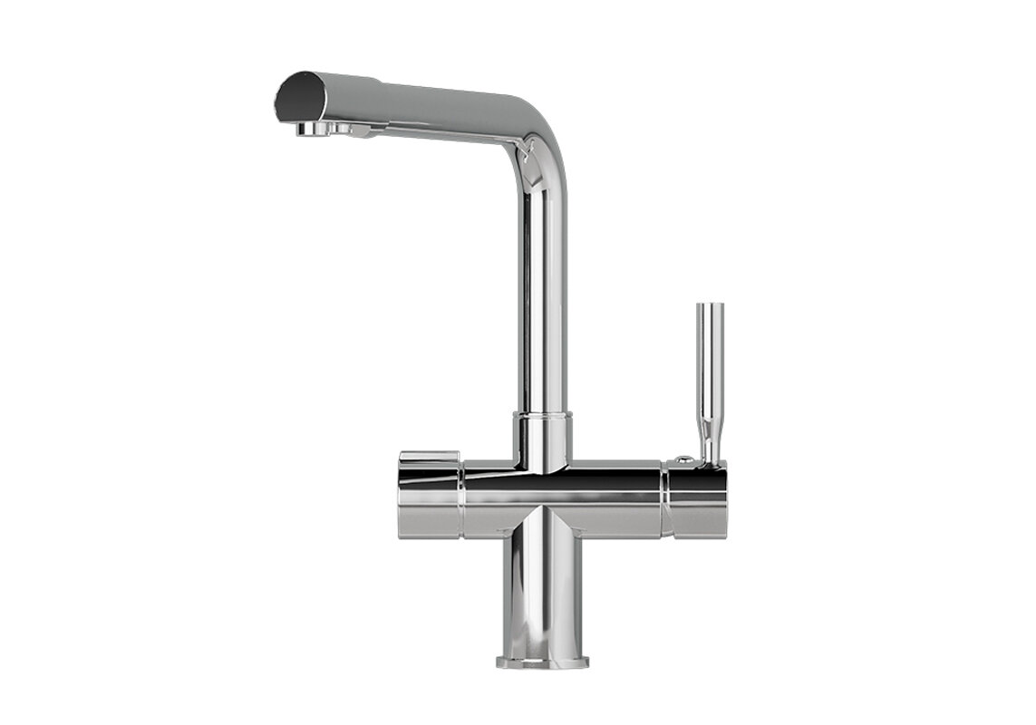 Изображение товара Смеситель Granula GR-2088 для кухонной мойки, с подключением к фильтру, 2088, Хром