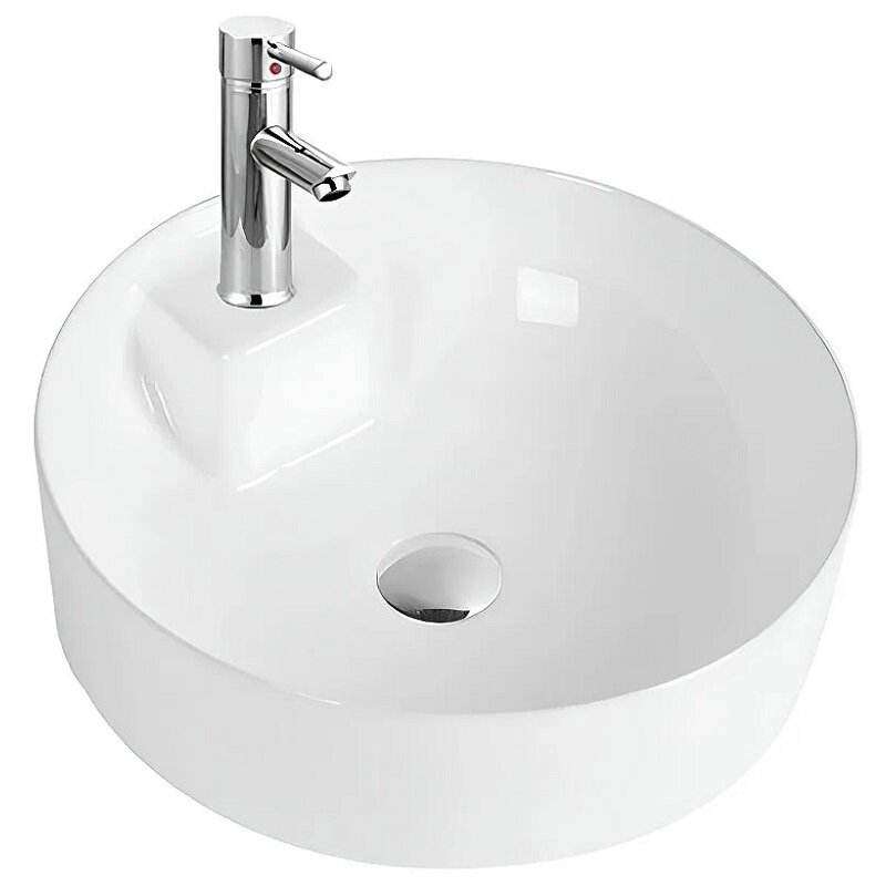 Изображение товара Раковина Aquatek Европа AQ5212-00, 40.5 см, накладная, белая