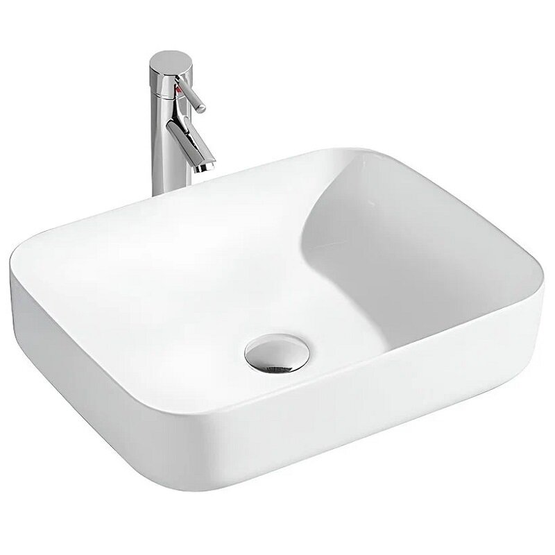 Изображение товара Раковина Aquatek Вега AQ5515-00, 50 х 39 см, накладная, белая