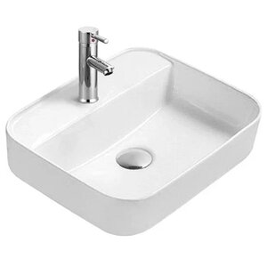 Изображение товара Раковина Aquatek Вега AQ5506-00, 50 х 39,5 см, накладная, белая