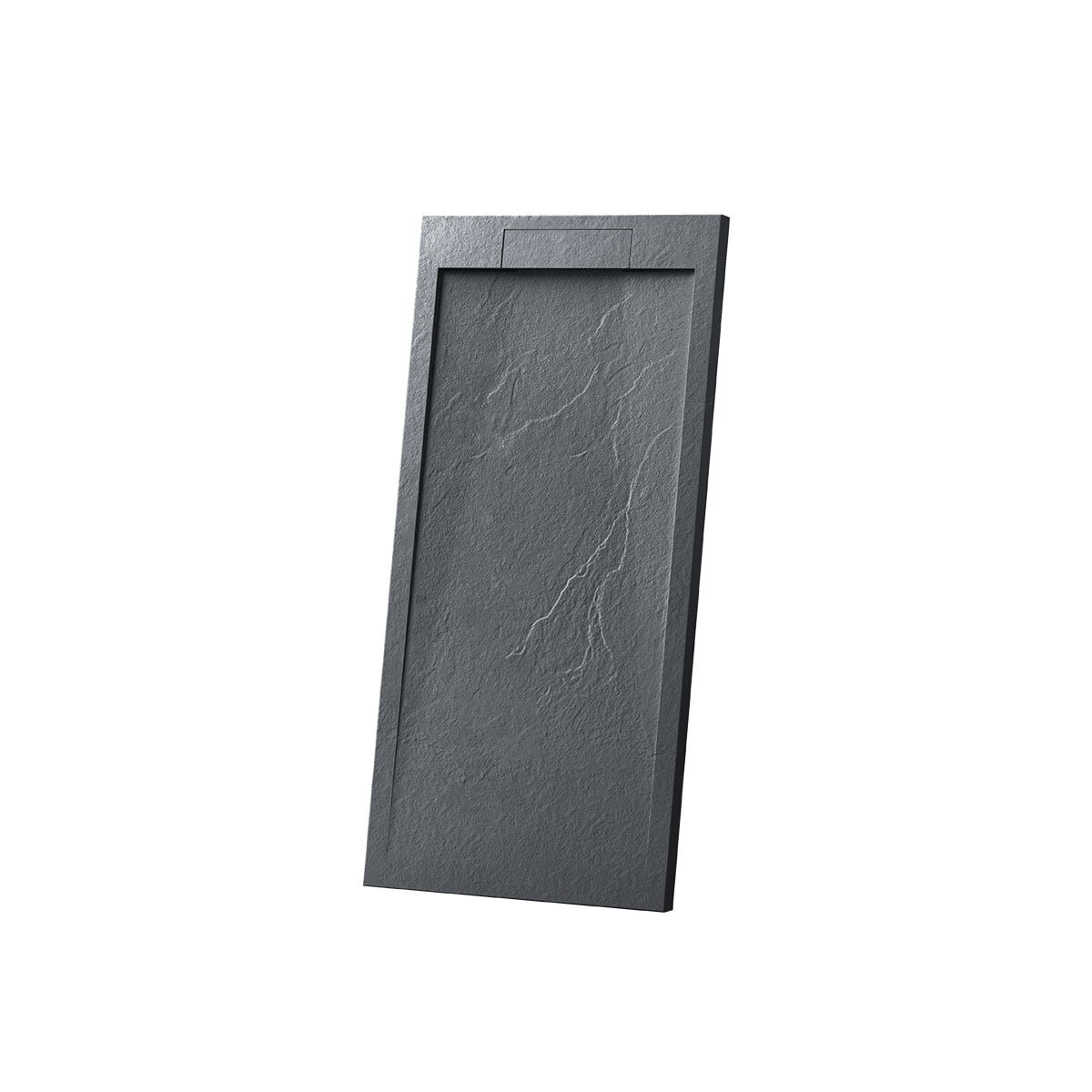 Изображение товара Душевой поддон Vincea VST-4SRL 100 х 80 см, прямоугольный, антрацит, VST-4SRL8010A