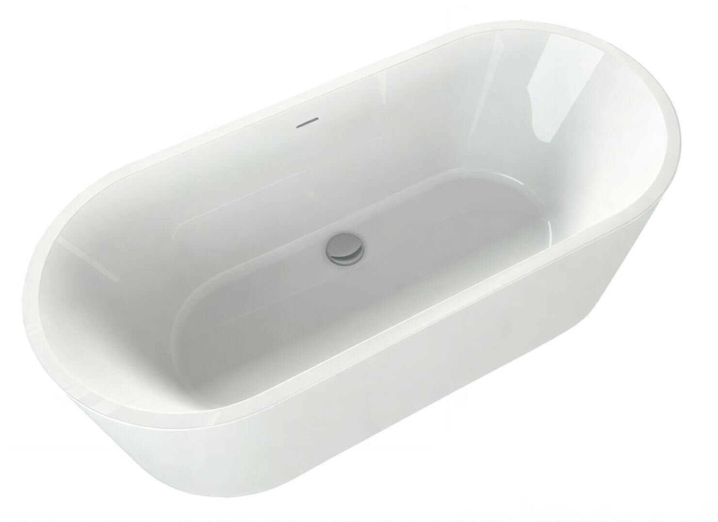 Изображение товара Акриловая ванна BelBagno 177 х 80 х 57,5 см, BB109-177-80 Изображение товара Акриловая ванна BelBagno 177 х 80 х 57,5 см, BB109-177-80