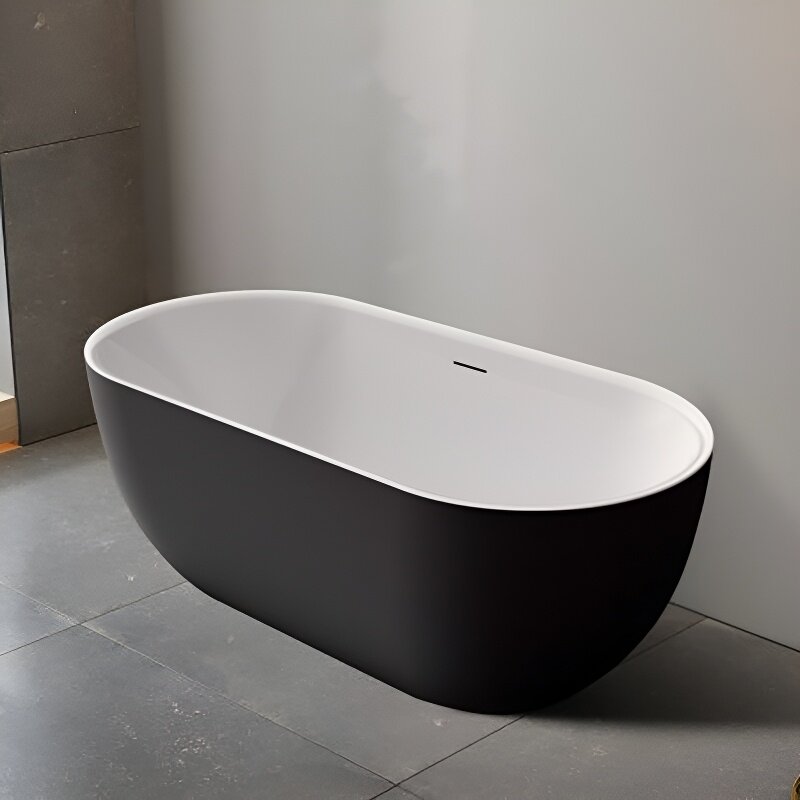 Изображение товара Ванна акриловая BelBagno BB70-1700-800-W/NM, 170 х 80 см, внешняя часть черная матовая Изображение товара Ванна акриловая BelBagno BB70-1700-800-W/NM, 170 х 80 см, внешняя часть черная матовая