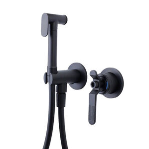 Изображение товара Гигиенический душ Bronze de Luxe 1760S Loft 3253SB, со смесителем, черный матовый