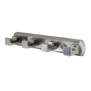 Изображение товара Планка на 4 крючка WasserKRAFT, Rhin, K-8774, никель