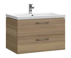 Изображение товара Тумба под раковину Cersanit Lara A63415 70 см подвесная, орех