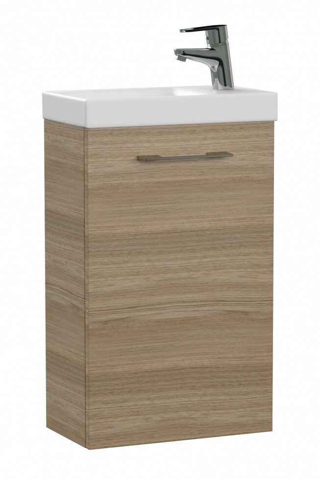 Изображение товара Тумба под раковину Cersanit Lara A63420 подвесная 40 см орех
