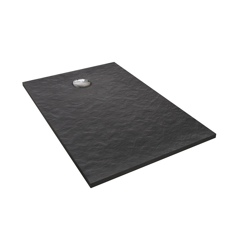 Изображение товара Поддон Jacob Delafon Tolbiac E6D333RU-NGM, 140 x 90 см, искусственный камень, черный матовый, сифон в подарок