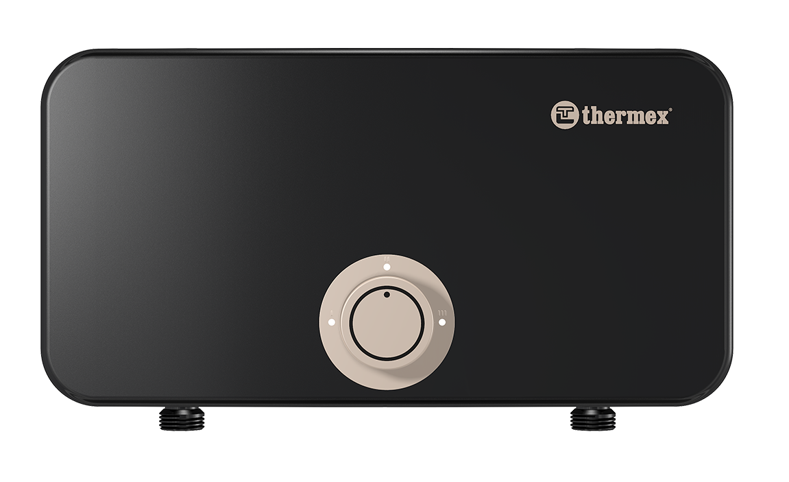Изображение товара Проточный водонагреватель Thermex Onyx 6500 электрический 6.5 кВт настенный черный