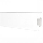 Плинтус ПВХ Decoplast Strong 70 2500 x 72.4 x 24 мм, с кабель-каналом, белый, цвет 70100 (18 шт) - фото 1