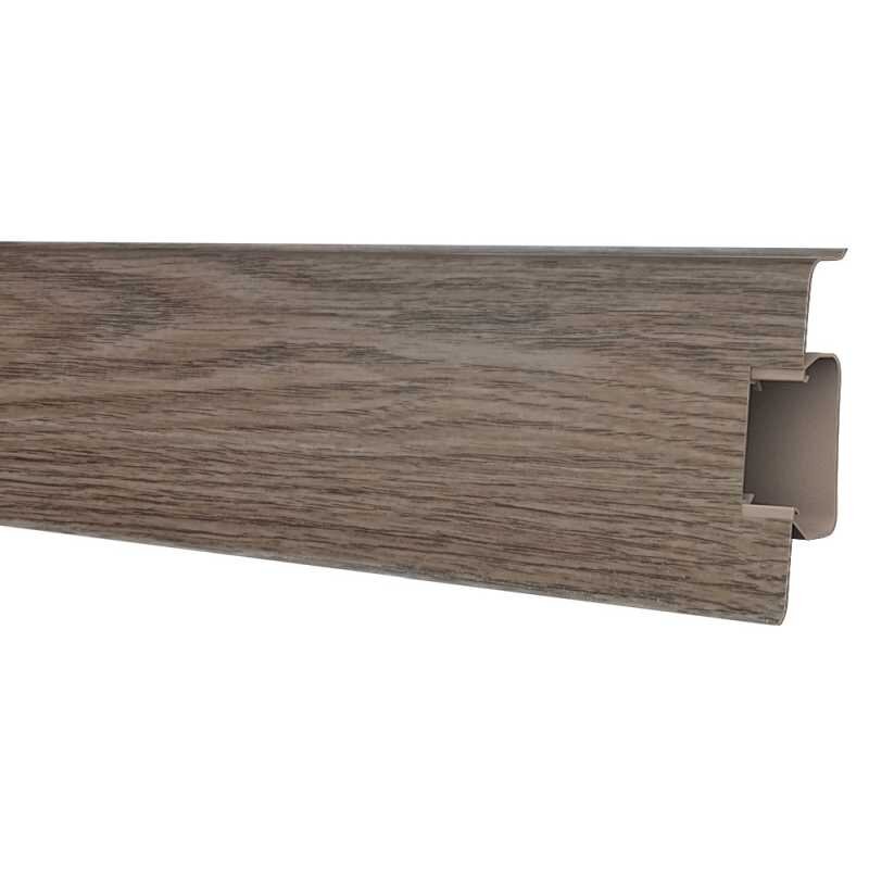 Изображение товара Плинтус ПВХ Decoplast Strong 70 с кабель-каналом 2500 мм