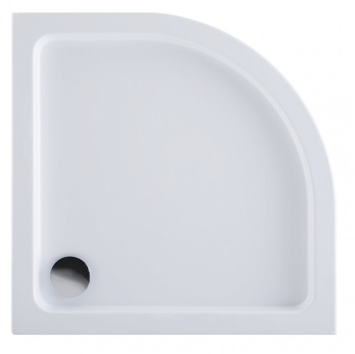 Изображение товара Душевой поддон Aquanet GL180 90x90 см четверть круга акриловый белый