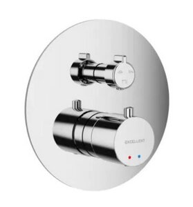 Изображение товара Смеситель Excellent Pi термостатический, для душа, скрытого монтажа, хром, AREX.1248CR
