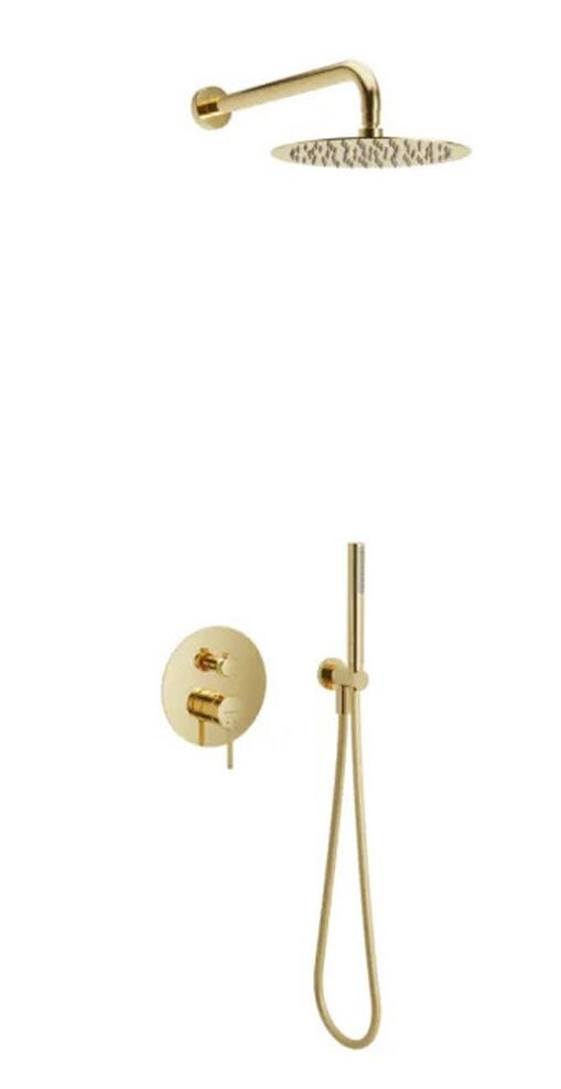 Изображение товара Душевая система Excellent Pi верхний душ золото, встроенная, 1 режим, Польша
