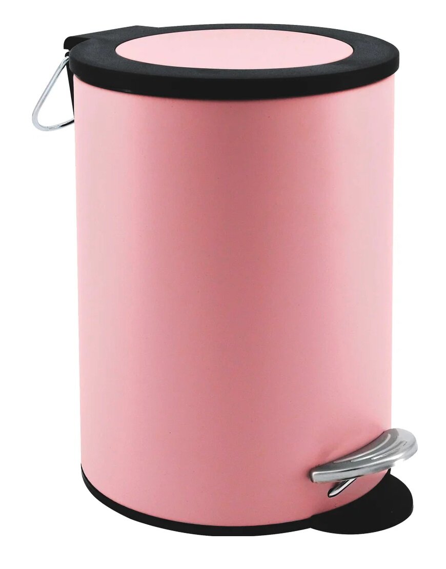 Изображение товара Ведро для мусора Ridder Beaute 2148602 3 л напольное, розовый