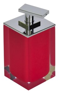 Изображение товара Дозатор жидкого мыла Ridder Colours 22280506 красный для кухни и ванной