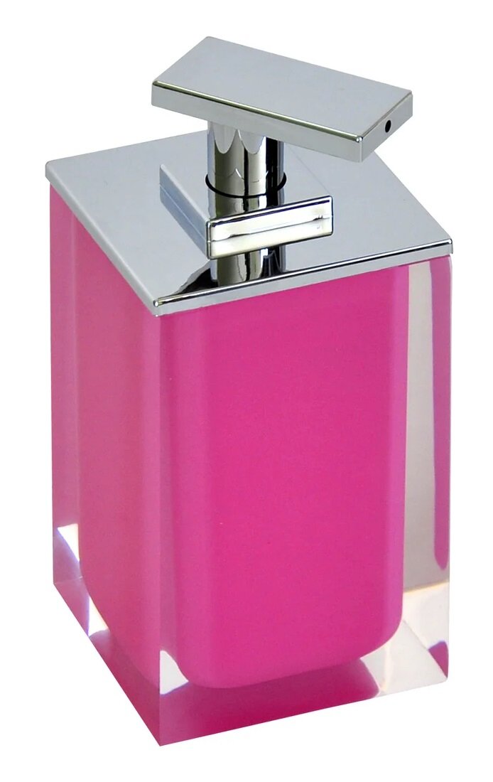 Изображение товара Дозатор жидкого мыла Ridder Colours 22280502, розовый