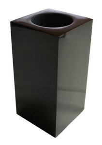 Изображение товара Стакан для ванной Ridder Rom черный 22290110, из полирезина, Германия, стандарт