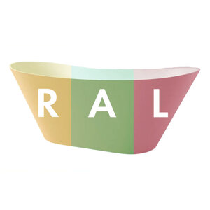 Изображение товара Ванна из искусственного камня Holbi Afina 1.01.004.11.2 161 x 66 см, Soft Rock Duo, окрас изделия с внешней стороны, в любой цвет по палитре RAL