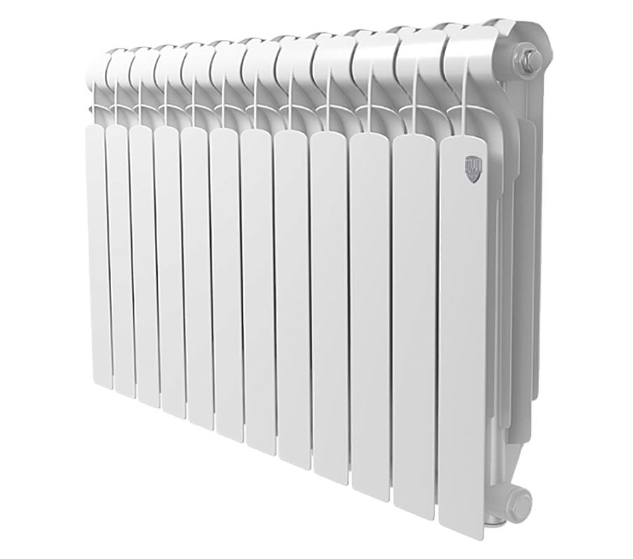 Изображение товара Алюминиевый радиатор Royal Thermo Indigo 2.0 500 12 секций боковое подключение