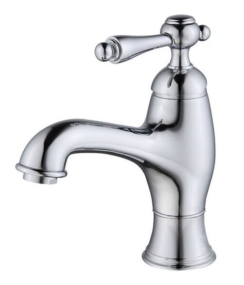 Изображение товара Смеситель Caprigo Fonte 12-520-crm для раковины, с донным клапаном, хром (УК050019)