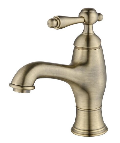 Изображение товара Смеситель для раковины Caprigo Fonte 12-520-vot бронза, горизонтальный монтаж