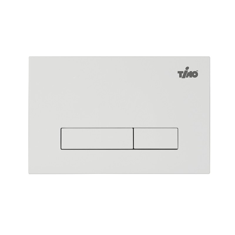 Изображение товара Клавиша Timo Inari FP-003W для унитаза механическая белая