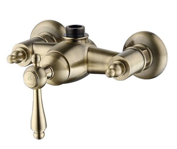 Изображение товара Смеситель для душа Caprigo Fonte 12-517-vot бронза, Италия, 2 отверстия