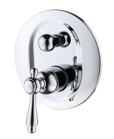 Изображение товара Смеситель Caprigo Fonte 12-551-crm для ванны и душа с девиатором хром