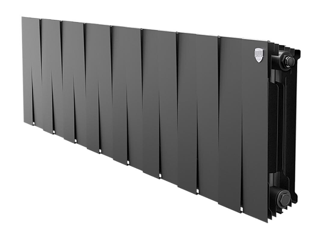 Изображение товара Радиатор биметаллический Royal Thermo Piano Forte 300 Noir Sable 16 секций