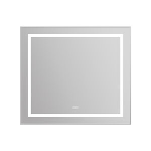 Изображение товара Зеркало BelBagno Kraft SPC-KRAFT-885-785-TCH-WARM 88.5 см, светодиодная подсветка, с сенсорным выключателем, с подогревом, сатин