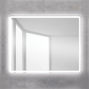 Изображение товара Зеркало BelBagno Marino SPC-MAR-1000-800-LED-TCH-WARM, 100 см, с LED-подсветкой, с сенсорным выключателем, с подогревом