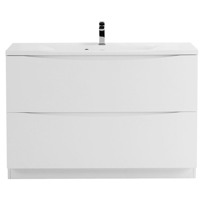 Изображение товара Тумба под раковину BelBagno Marino 120 см в белом глянце
