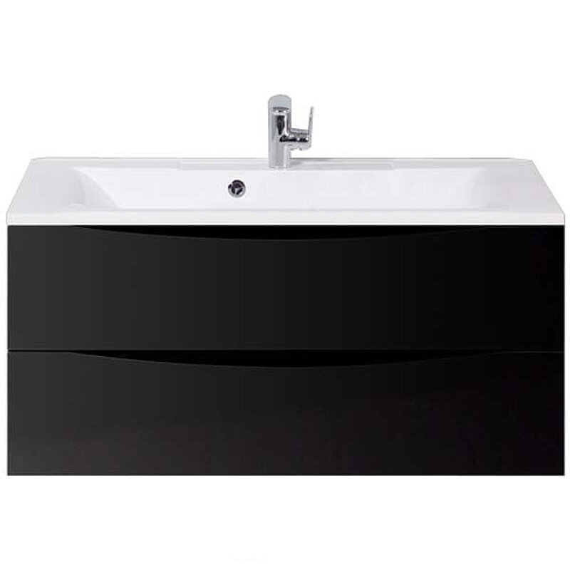 Изображение товара Тумба под раковину BelBagno Marino MARINO-1100-2C-SO-NL-P 110 см, подвесная, цвет черный глянцевый (nero lucido) Изображение товара Тумба под раковину BelBagno Marino MARINO-1100-2C-SO-NL-P 110 см, подвесная, цвет черный глянцевый (nero lucido)