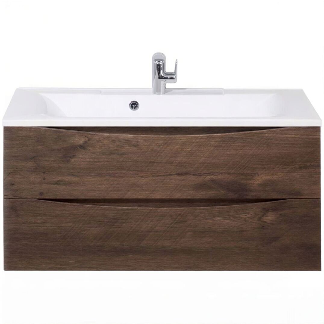 Изображение товара Тумба под раковину BelBagno Marino MARINO-1100-2C-SO-RW-P 110 см, подвесная, цвет дуб мавр (rovere moro) Изображение товара Тумба под раковину BelBagno Marino MARINO-1100-2C-SO-RW-P 110 см, подвесная, цвет дуб мавр (rovere moro)