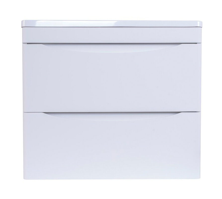 Изображение товара Тумба под раковину Style Line Бергамо мини 60 см белая подвесная антискрейтч