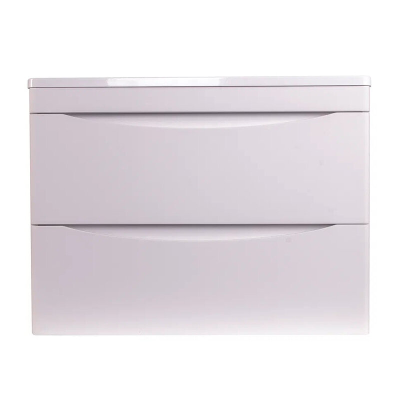 Изображение товара Тумба под раковину Style Line Бергамо мини 70 Люкс антискрейтч Plus, 70 см, подвесная, белая, СС-00002320